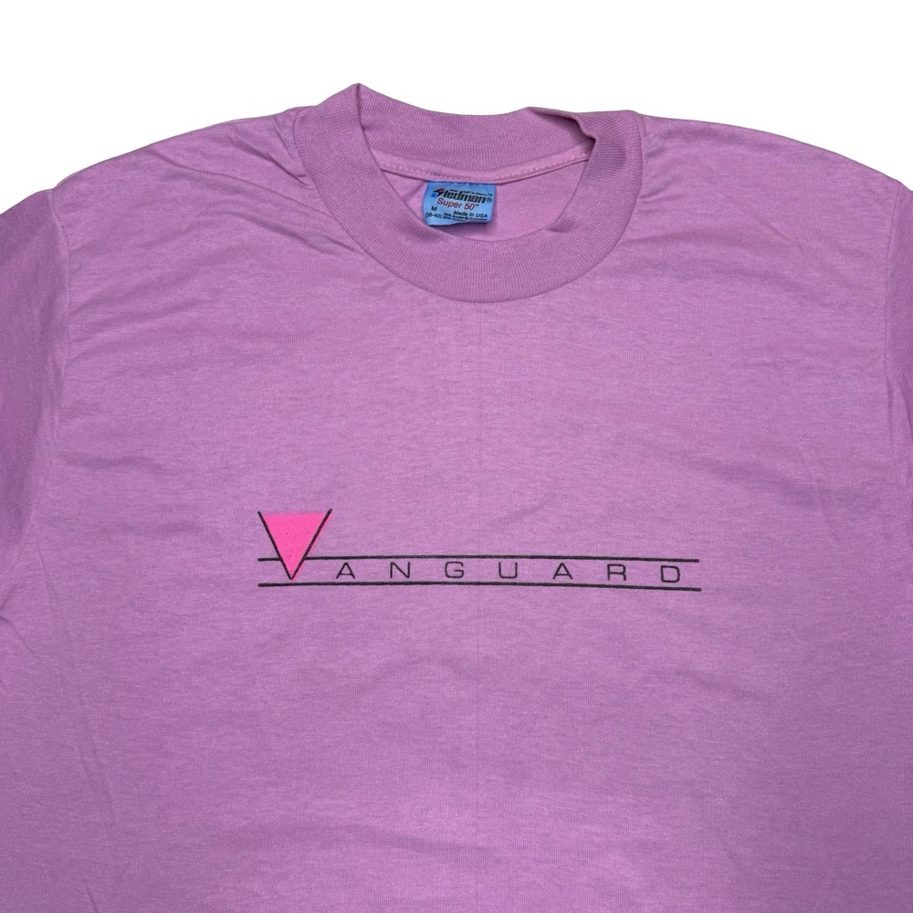 Vintage‎ 80s Vanguard gay LGTB pink triangle shirt